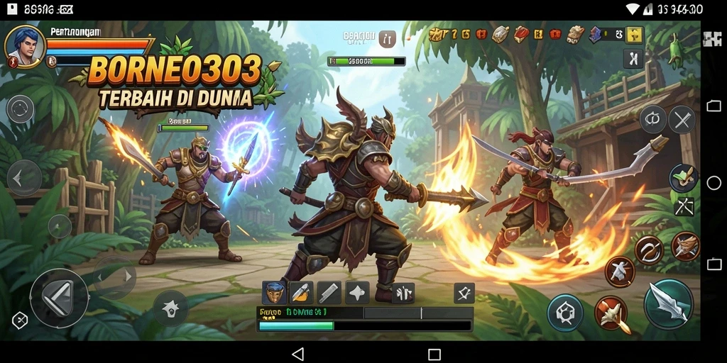 Gameplay seru dan grafis menawan di BORNEO303.