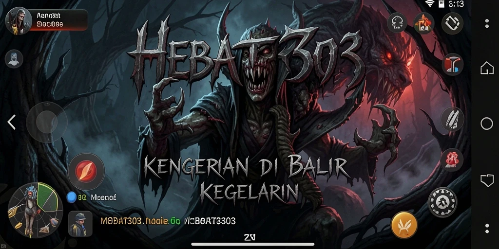 Gameplay HEBAT303 yang mencekam dan menegangkan di dalam kegelapan.
