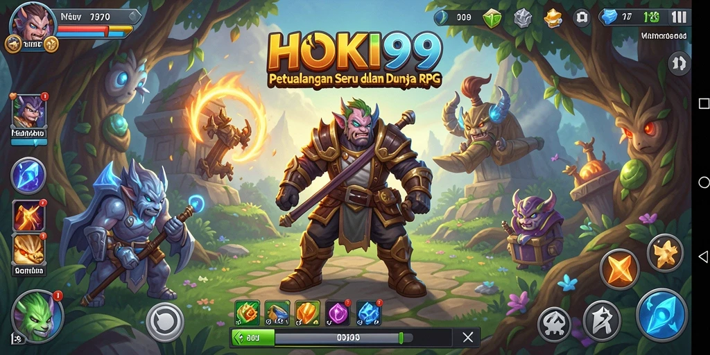 Gameplay RPG HOKI99 yang mendebarkan dan penuh aksi.
